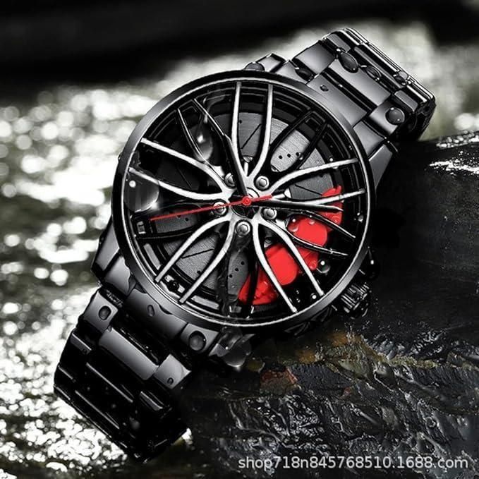 Drive time in style – Stereoscopic Car Wheel Quartz Watch