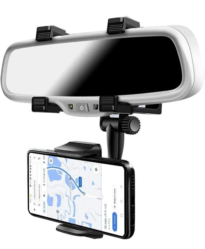 Driveflow Rearview Mirror Phone Holder for Car
